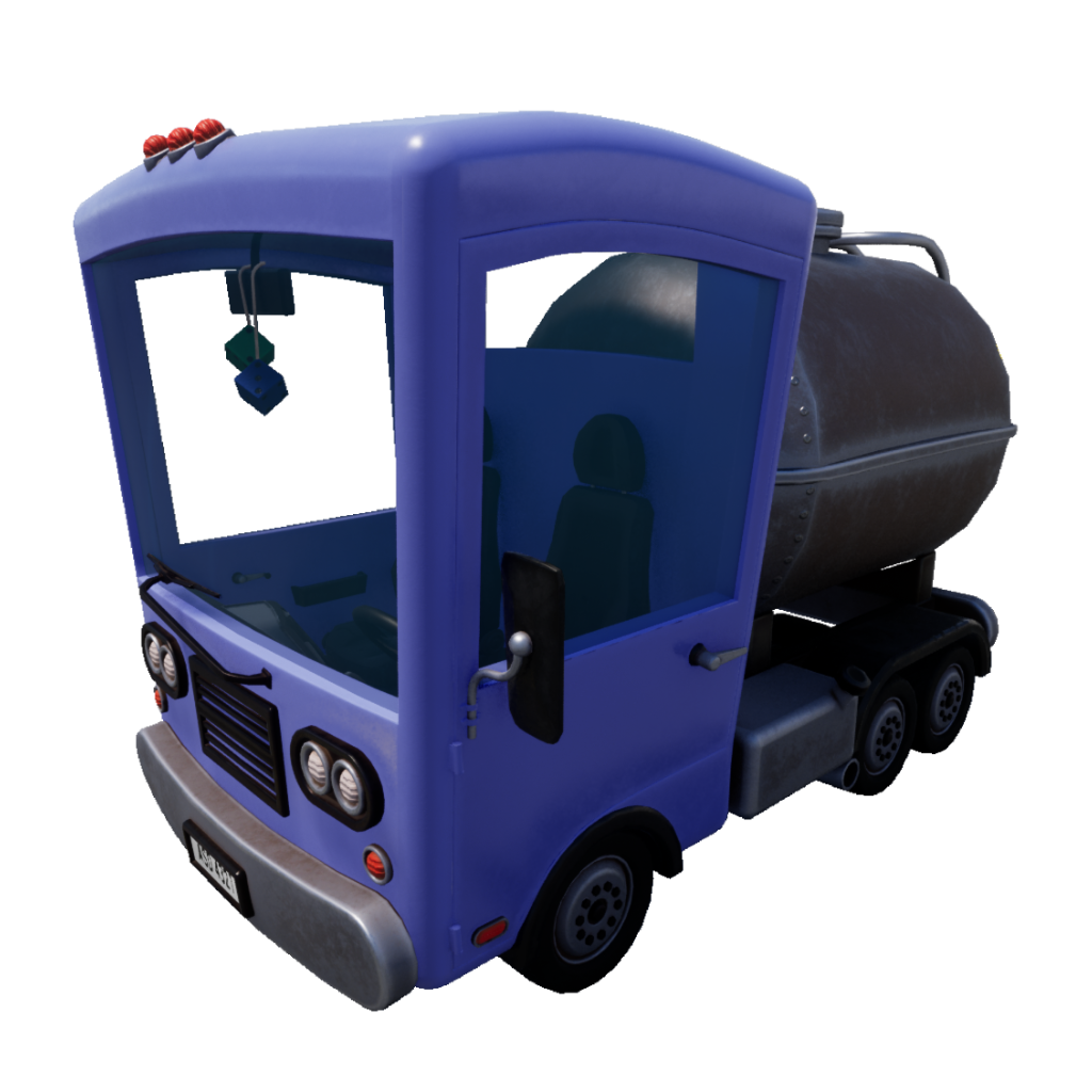 3d Stylized Truck