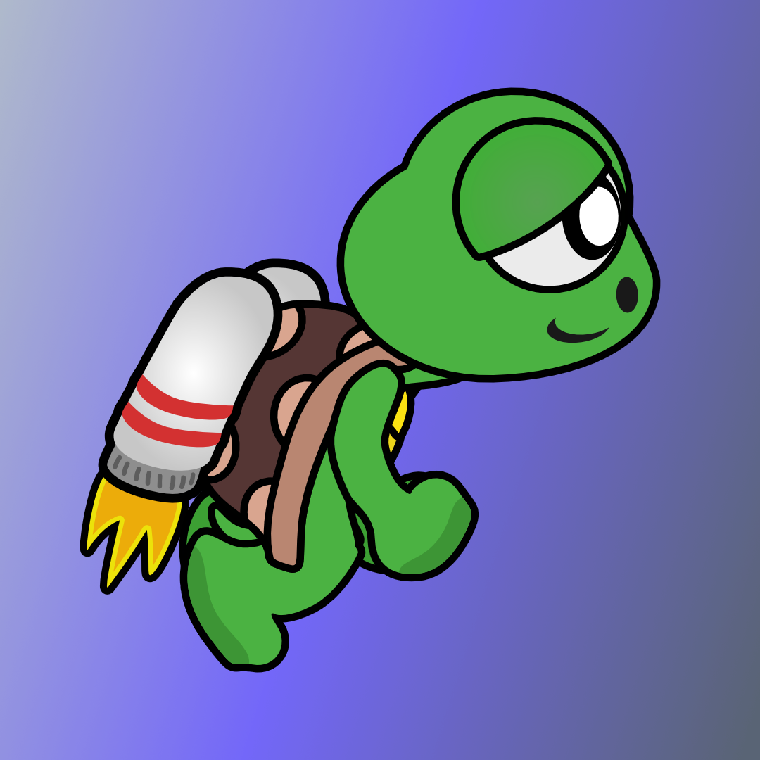 Turtle 2D Character - Turtly - A Beach Fight