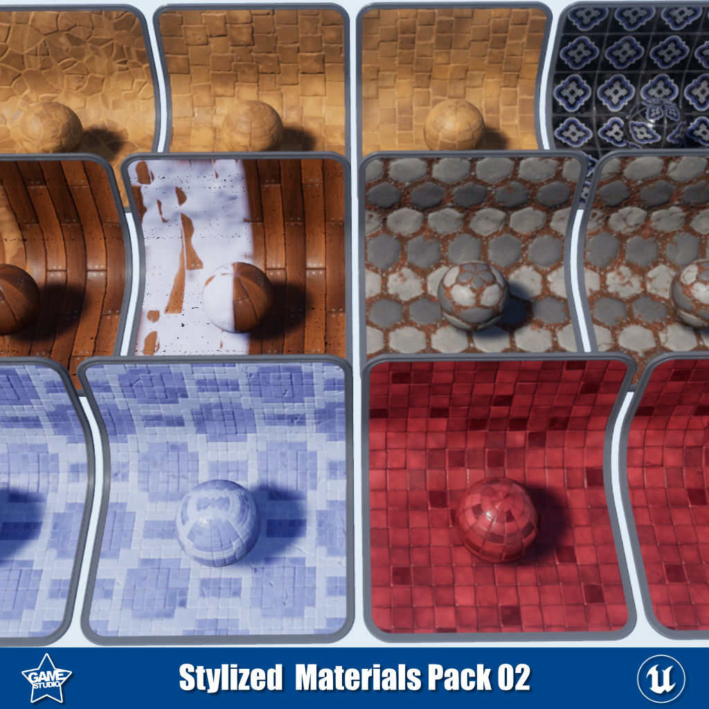 Stylized Material Pack 02