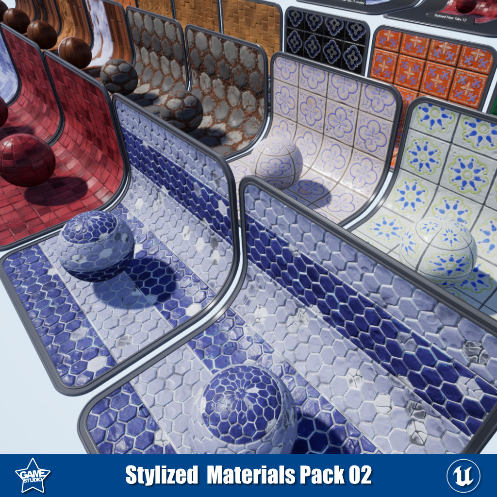 Stylized Materials Pack 02